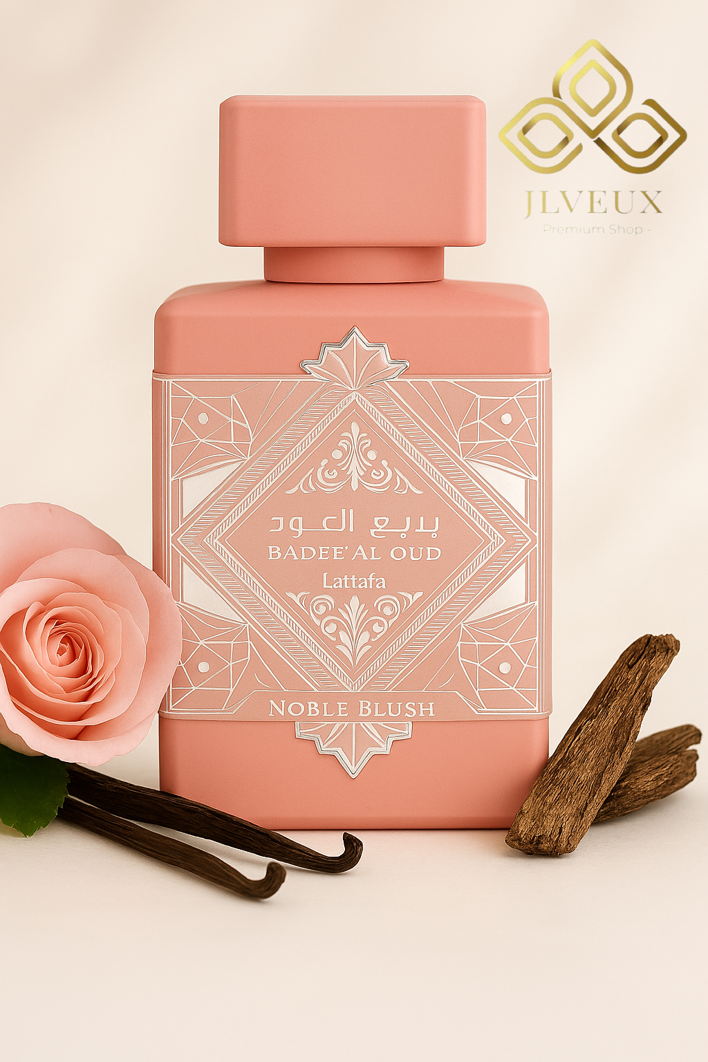 Noble Blush Lattafa Perfumes Bade'E AL OUD